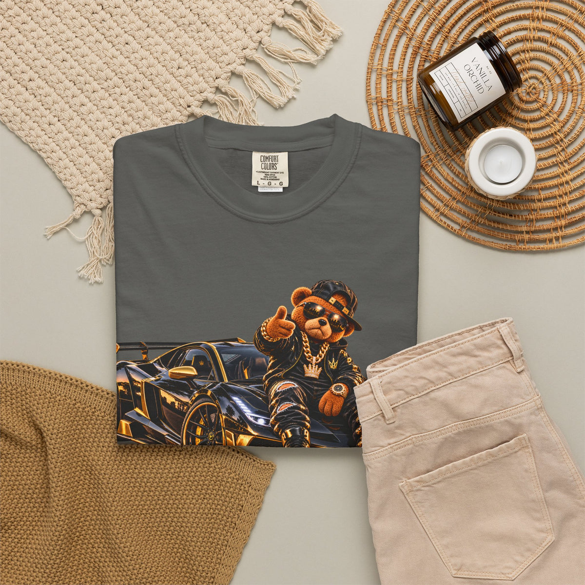 Racing Graphic T-Shirt — Luxury Supercar Design