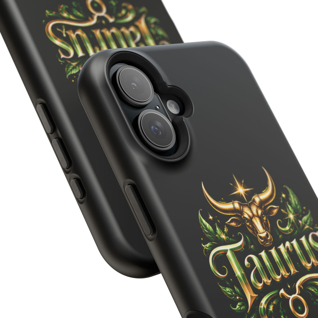Taurus Zodiac Magnetic Phone Case — Impact‑Resistant Astrological Design