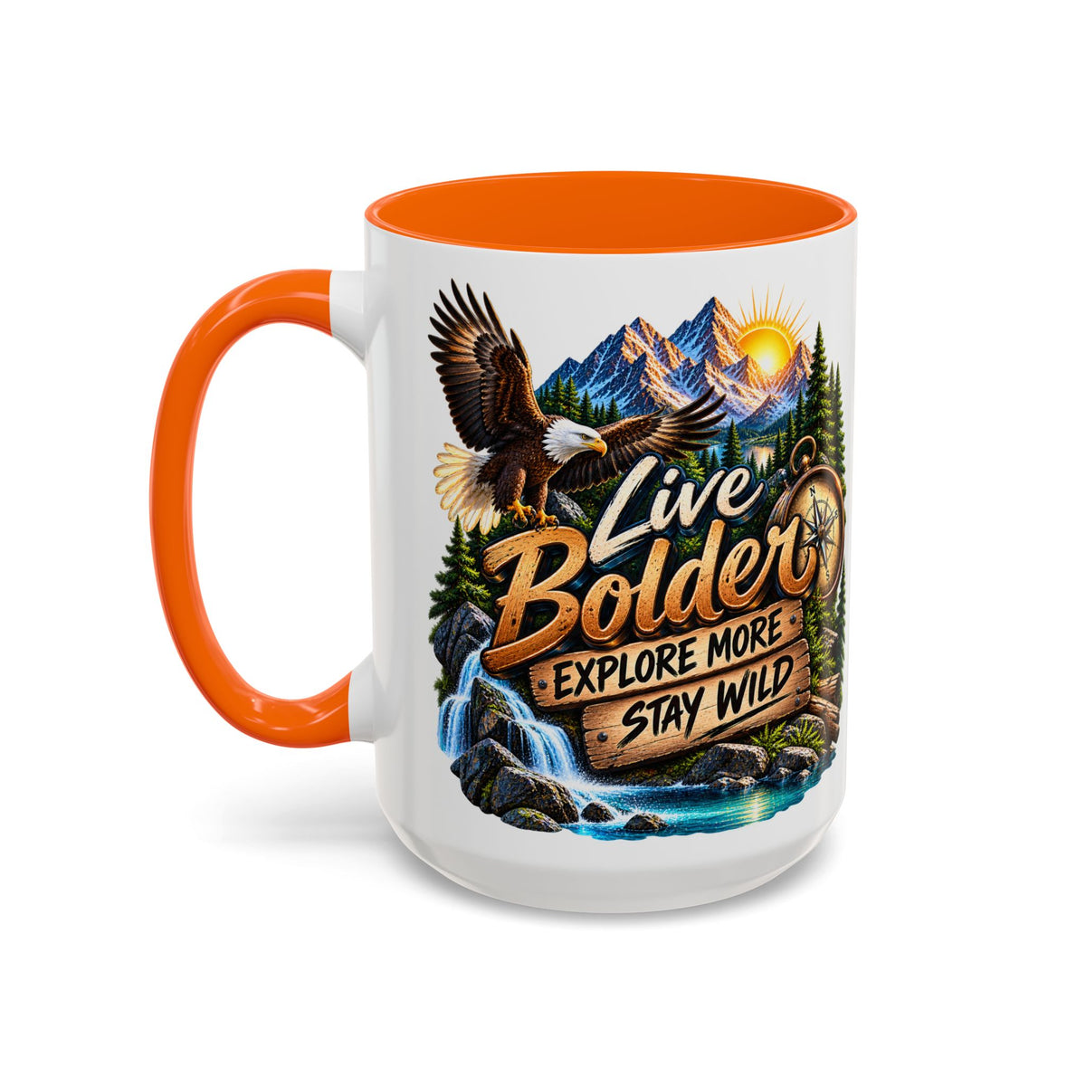 Live Bolder Explore More Stay Wild Coffee Mug