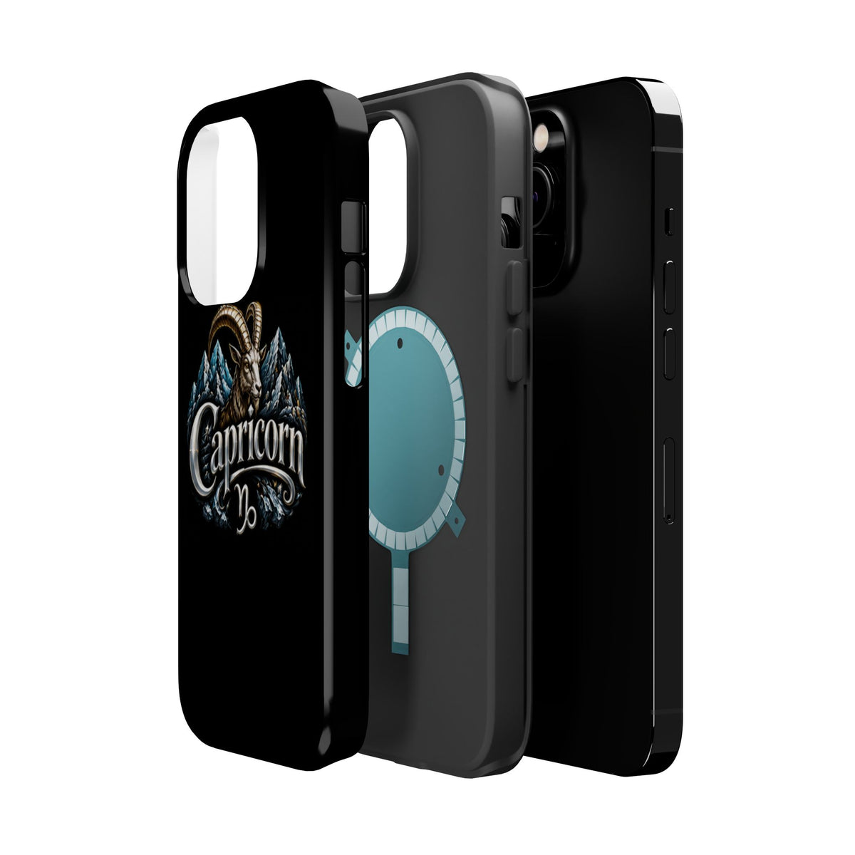 Capricorn Magnetic Impact-Resistant Phone Case — Zodiac Goat Design