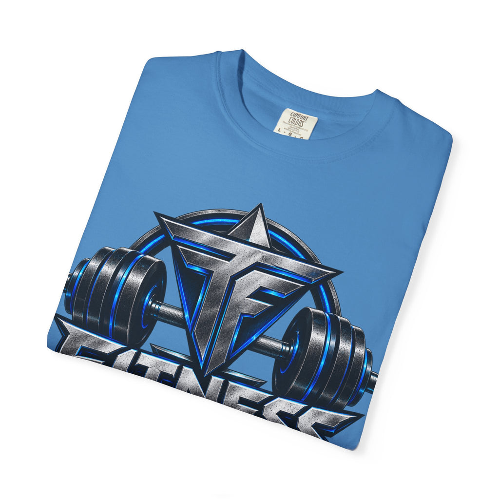 Fitness Lifestyle T-Shirt — Barbell Logo Gym Tee