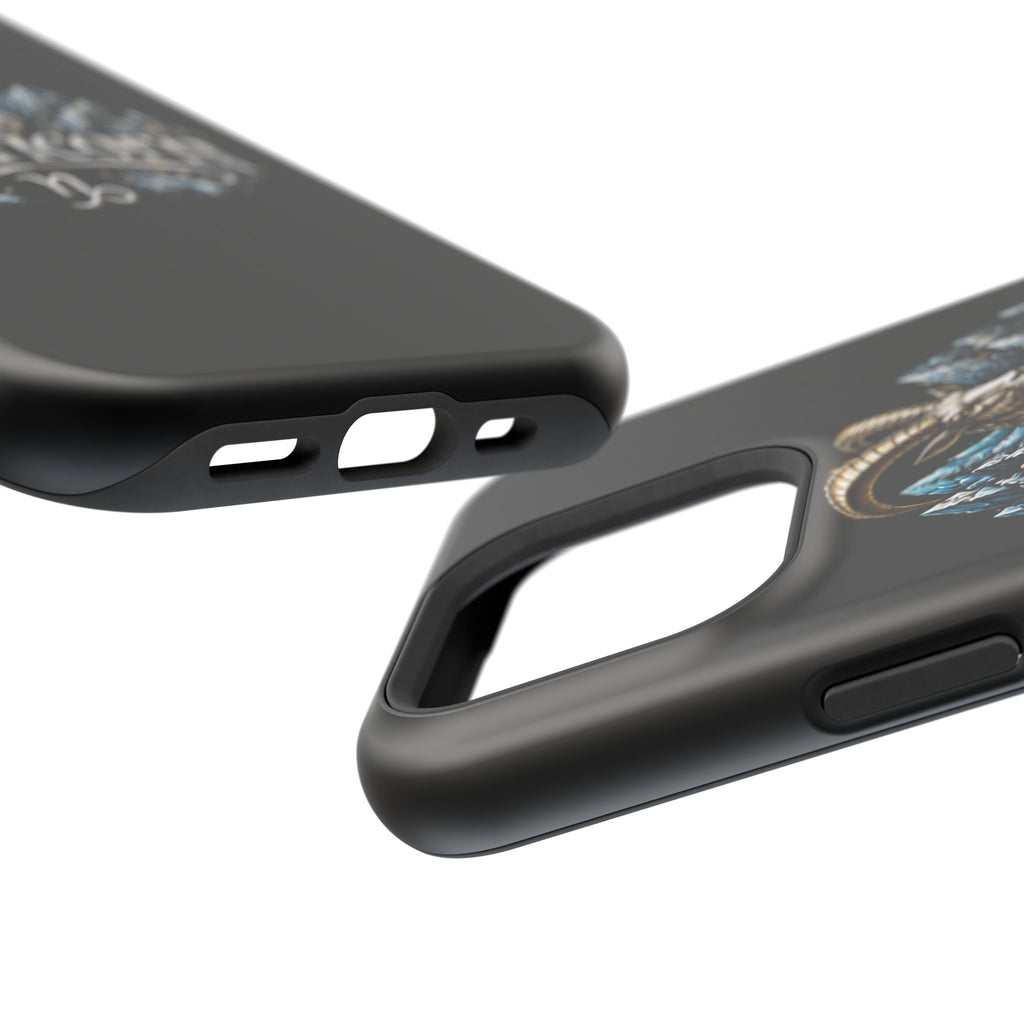 Capricorn Magnetic Impact-Resistant Phone Case — Zodiac Goat Design