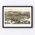 Vintage Map of Hopedale, Massachusetts 1899