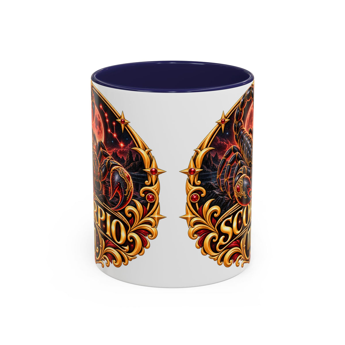 Scorpio Zodiac Coffee Mug — Bold Scorpion Astrology Design (11/15oz)