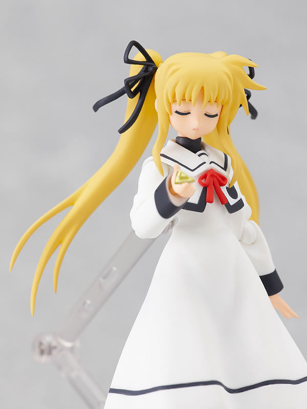Fate Testarossa figma 062 School Uniform - Magical Girl Lyrical Nanoha A's