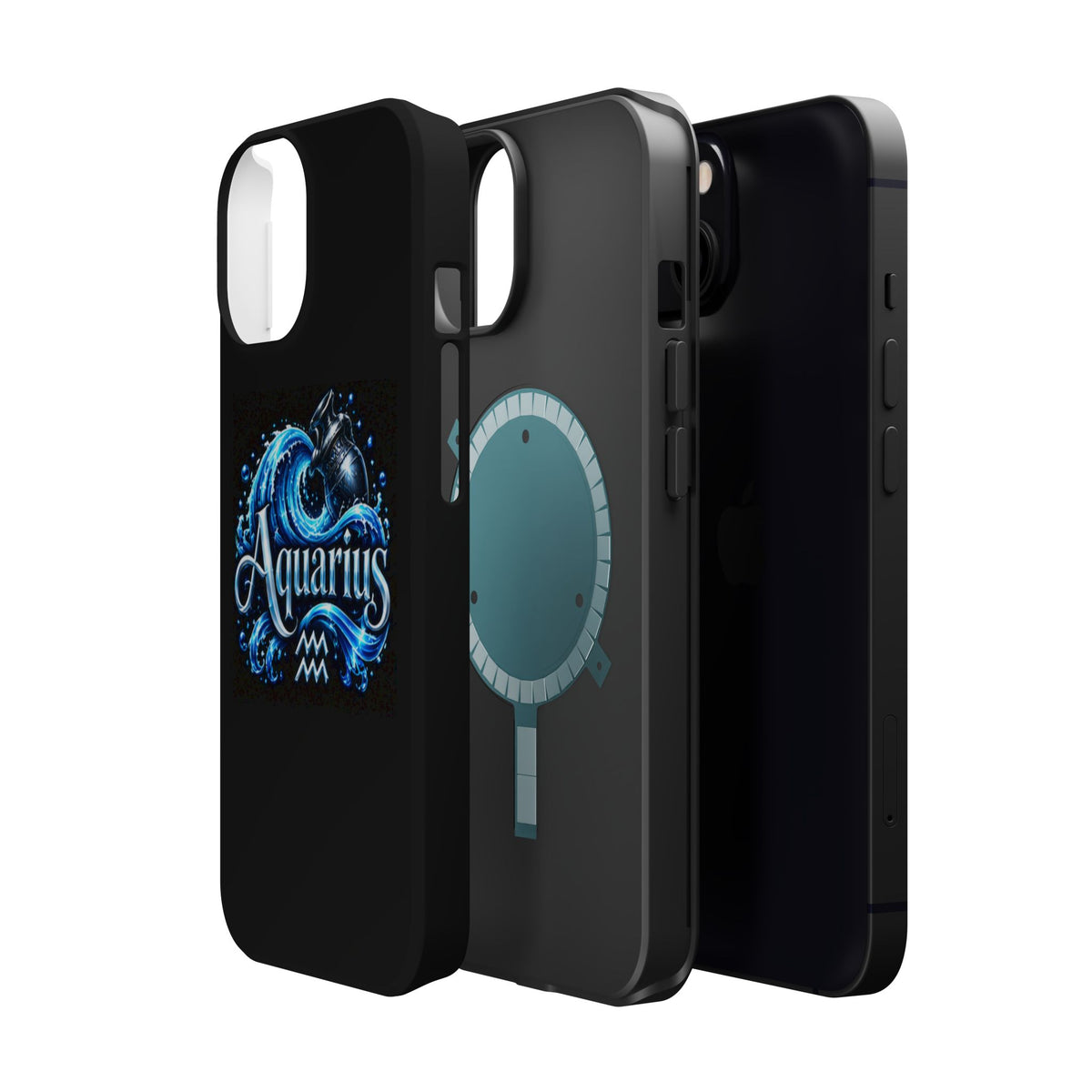 Aquarius Zodiac Magnetic Impact-Resistant Phone Case