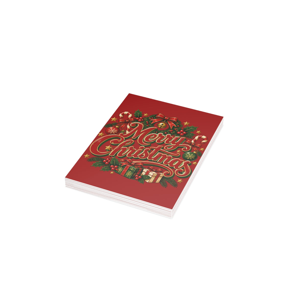 Merry Christmas Postcard Bundles (envelopes included)