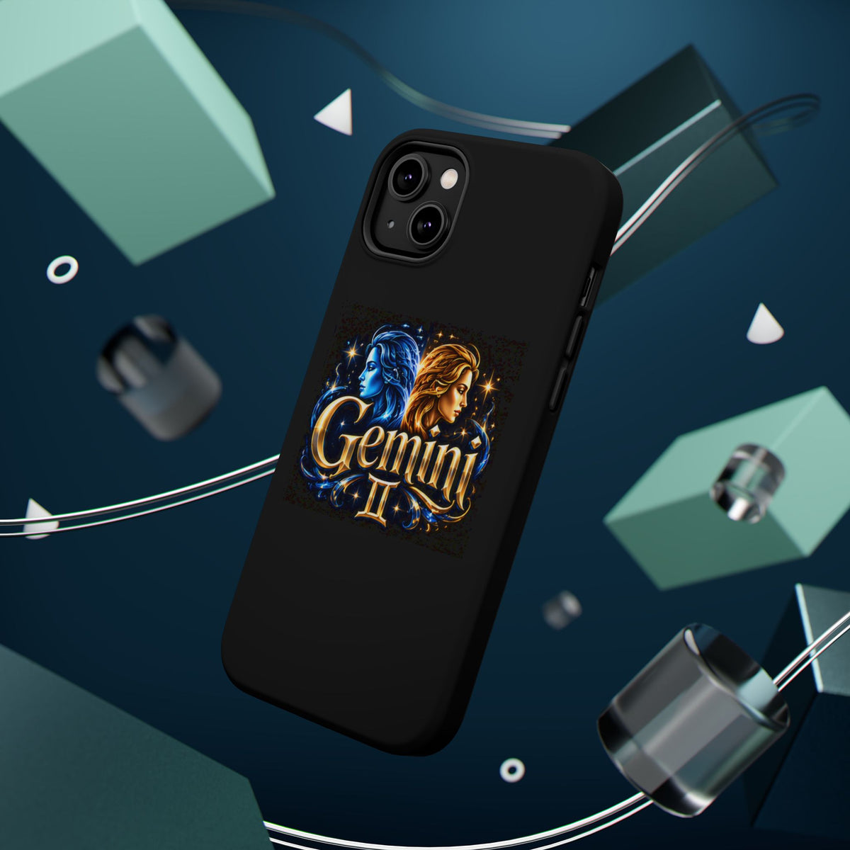 Gemini Zodiac Magnetic Impact-Resistant Phone Case
