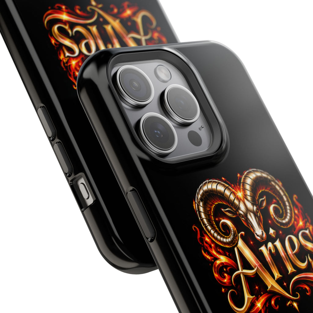 Aries Zodiac Magnetic Impact-Resistant Phone Case