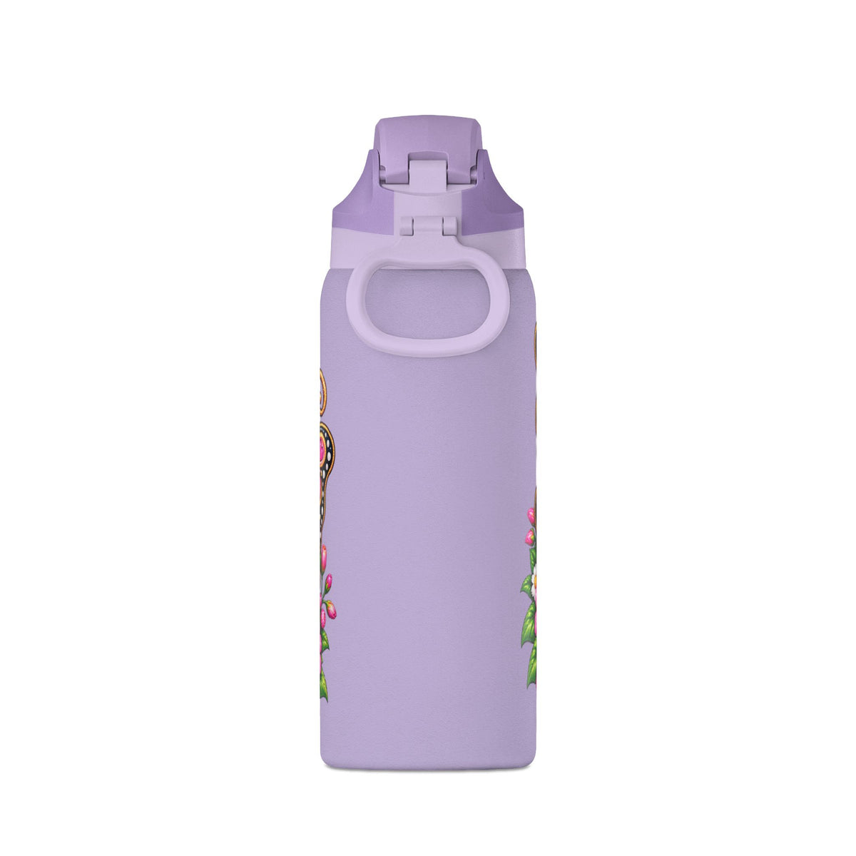 Floral Butterfly Insulated Water Bottle 32oz