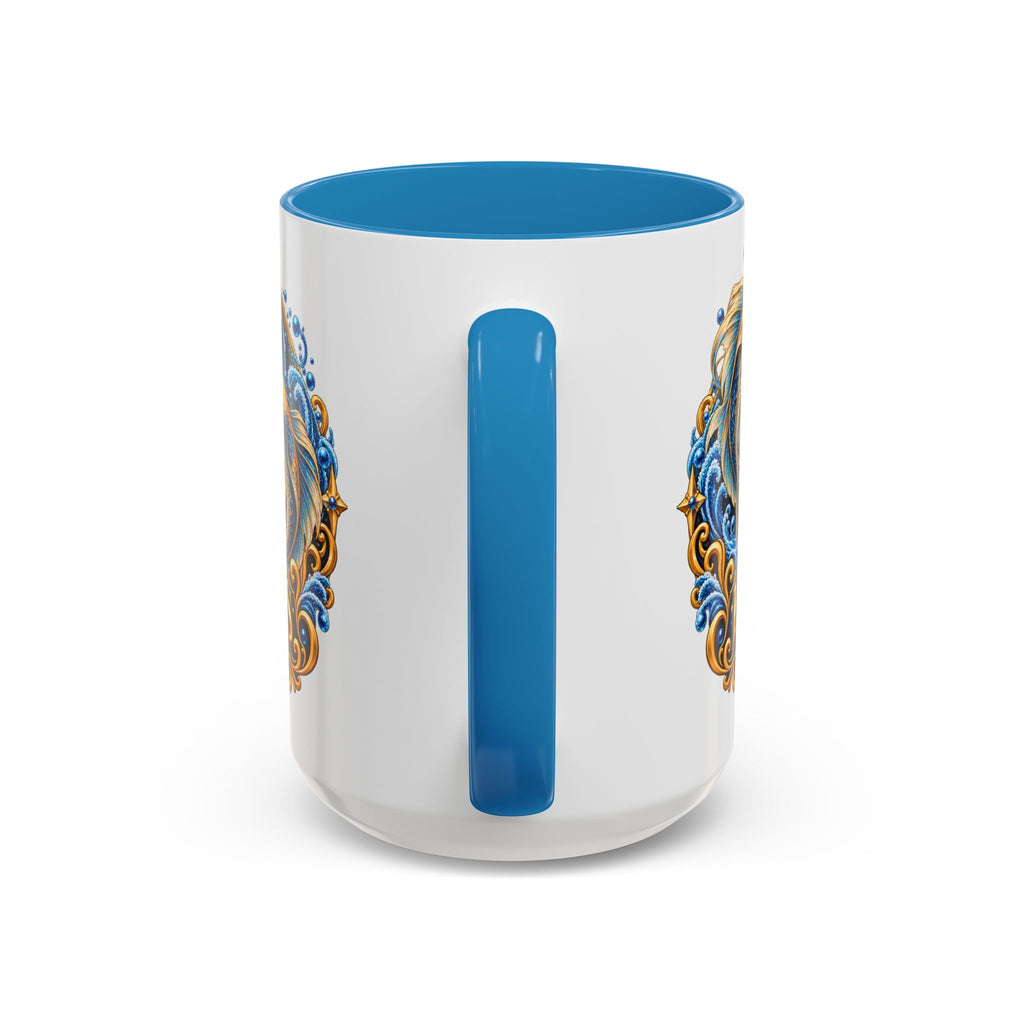 Pisces Zodiac Coffee Mug — Decorative Accent Astrology Mug (11/15oz)
