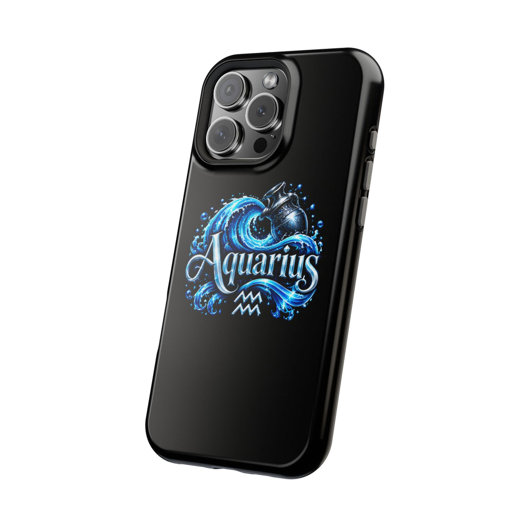Aquarius Zodiac Magnetic Impact-Resistant Phone Case
