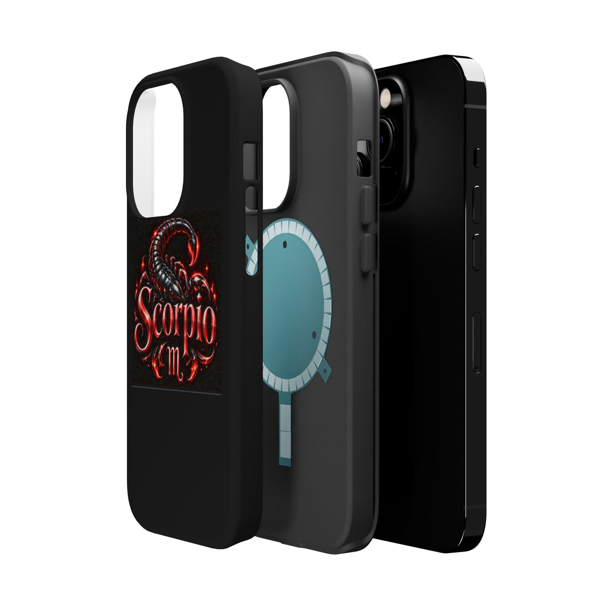 Scorpio Magnetic Impact-Resistant Phone Case – Zodiac Scorpion Design
