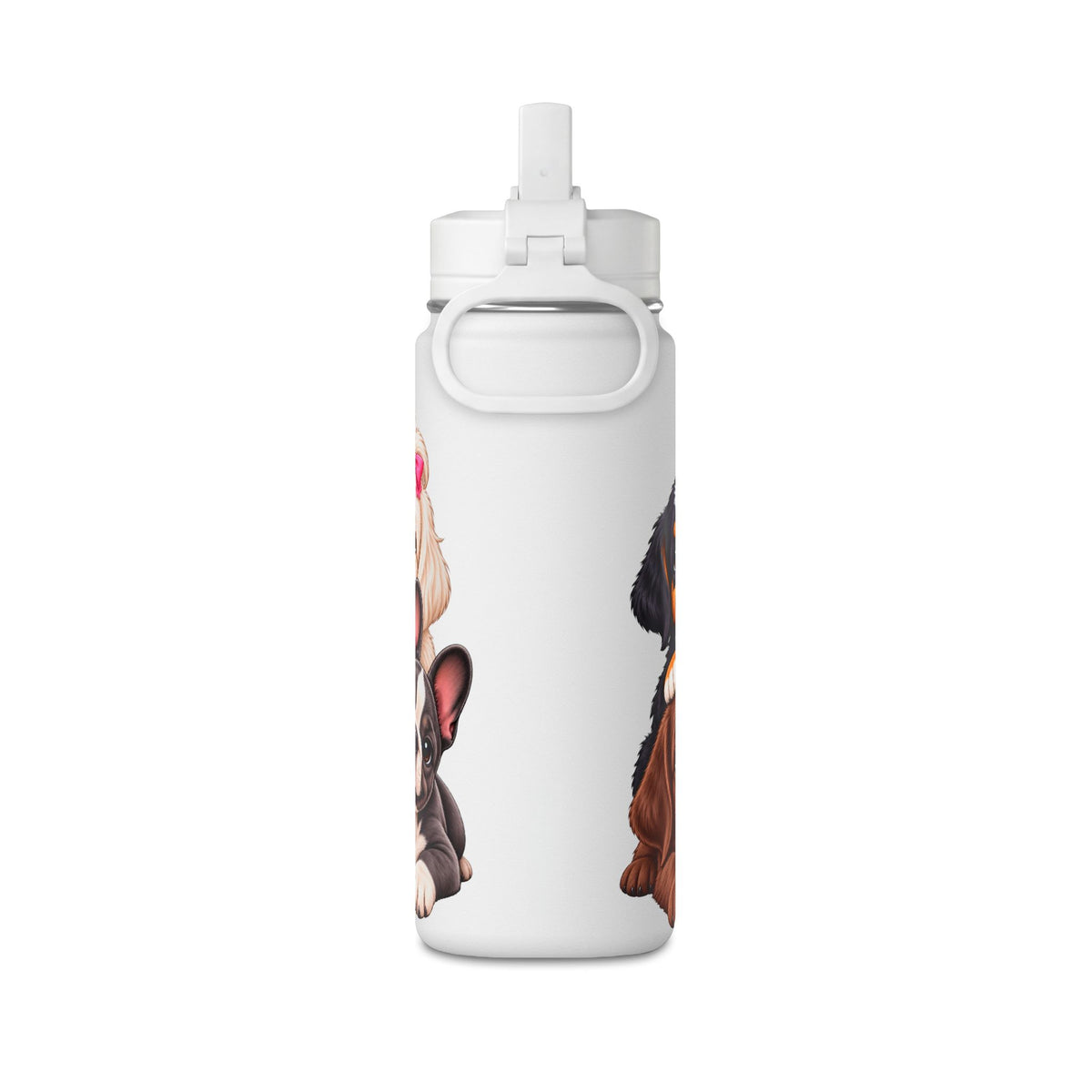Dog Lover Water Bottle – 20oz Puppy Pack Design