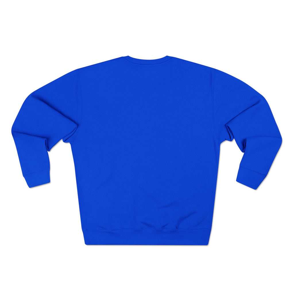 Inspirational Graphic Crewneck Sweatshirt — "Whatever You Decide to Do, Make Sure It Makes You Happy"