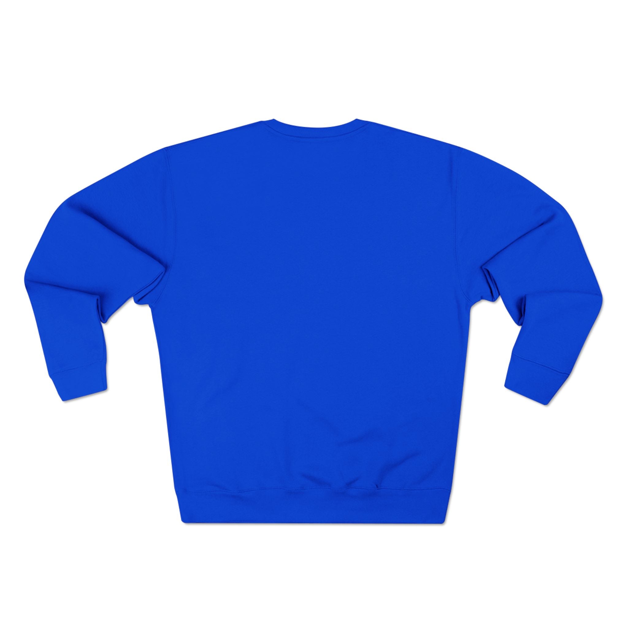 Inspirational Graphic Crewneck Sweatshirt — "Whatever You Decide to Do, Make Sure It Makes You Happy"