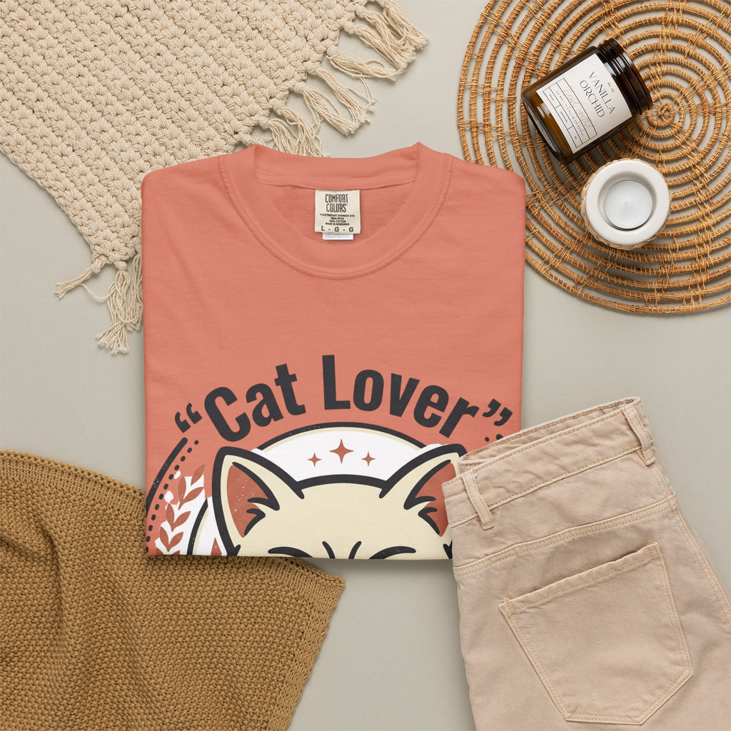 Cat Lover T-Shirt — "Proud & Purry" Retro Cat Graphic Tee