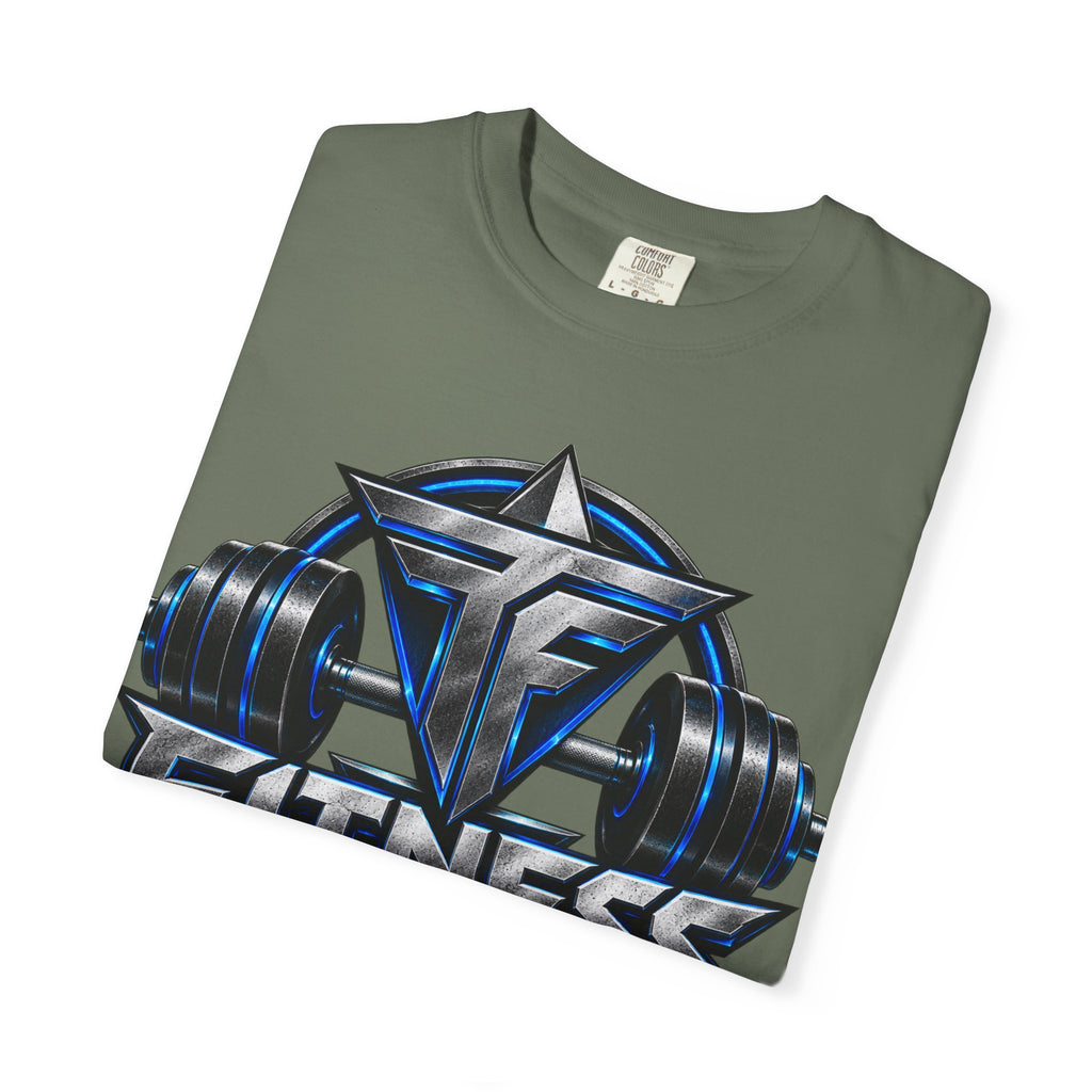 Fitness Lifestyle T-Shirt — Barbell Logo Gym Tee