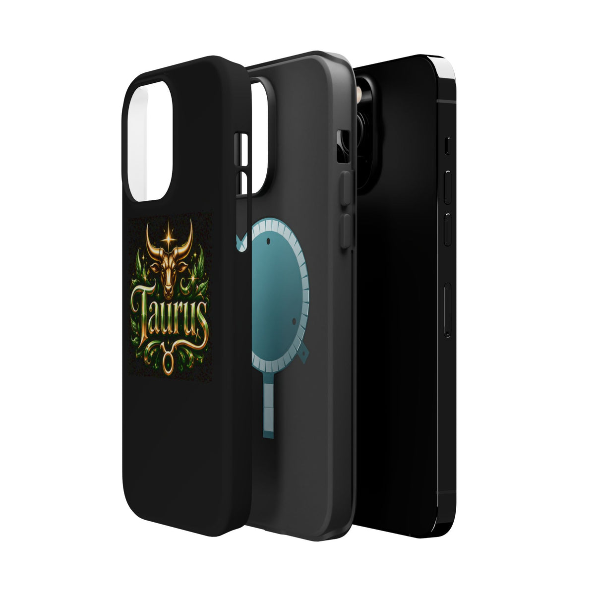 Taurus Zodiac Magnetic Phone Case — Impact‑Resistant Astrological Design