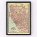 Vintage Map of Buffalo, New York 1897