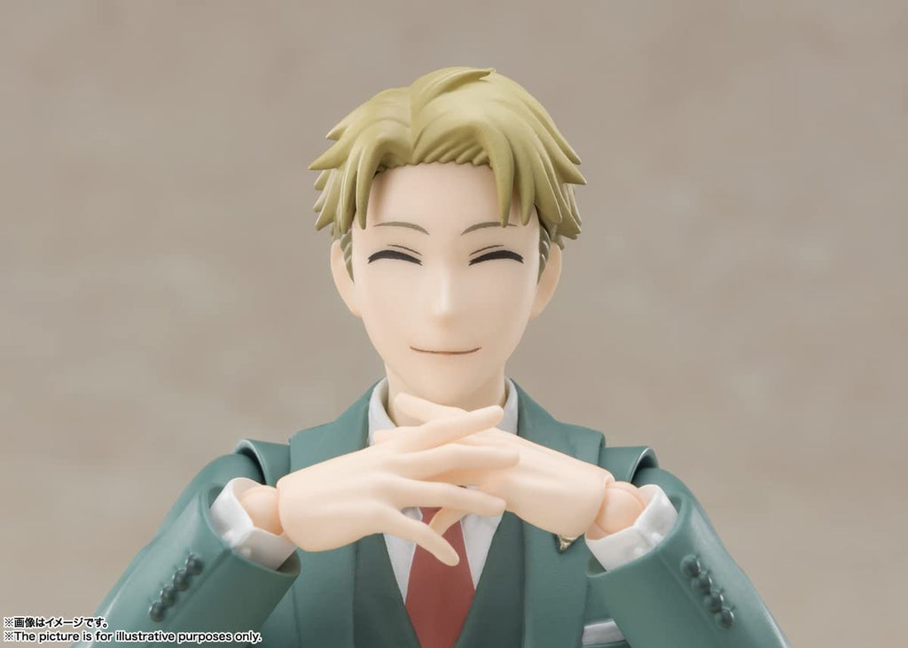 Spy x Family Loid Forger S.H.Figuarts Figure - Bandai Spirits Tamashii Nations