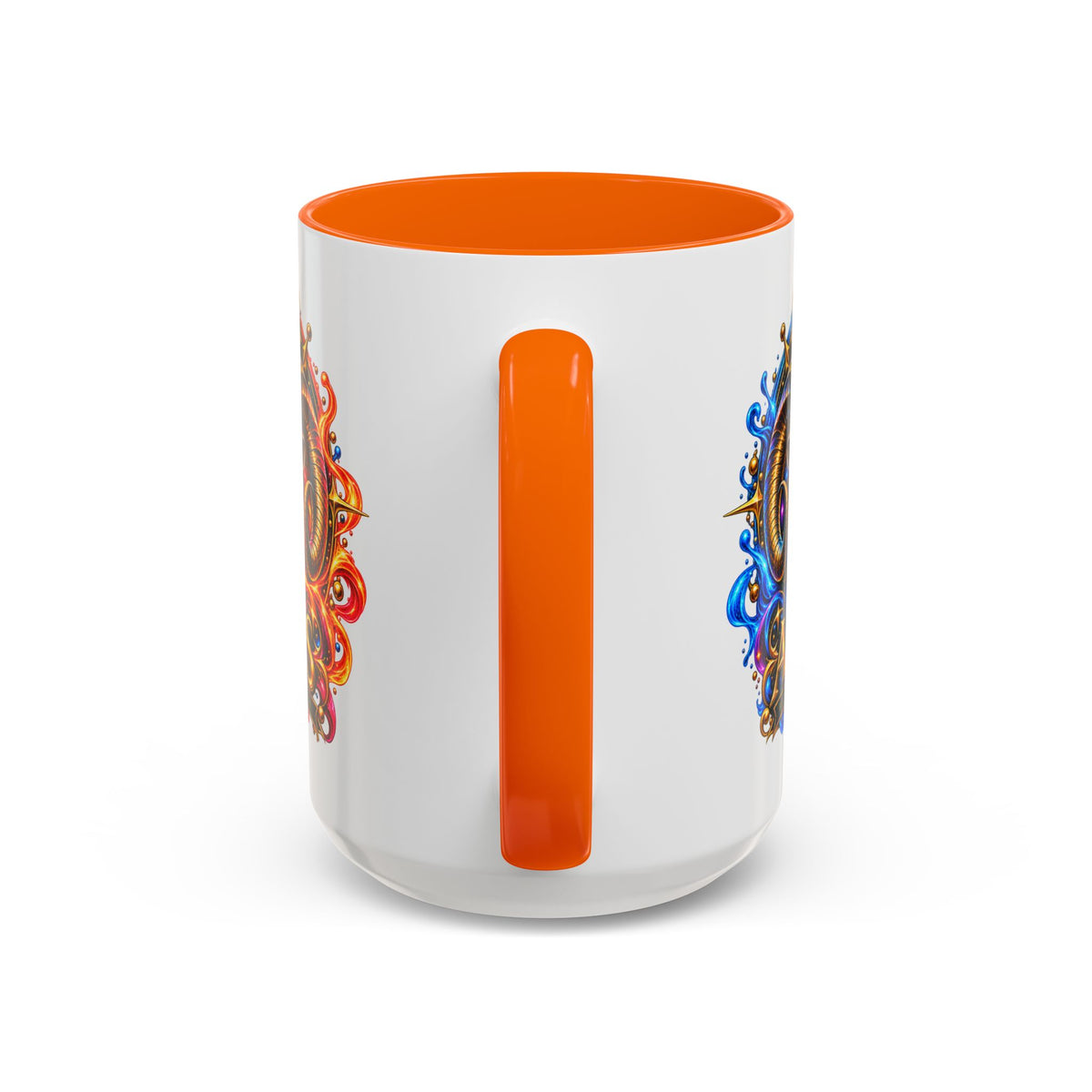 Aries Zodiac Coffee Mug — Colorful Ram Astrology Accent Mug (11/15oz)