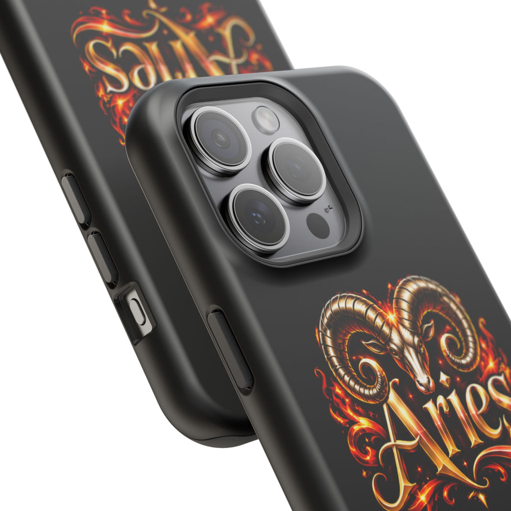 Aries Zodiac Magnetic Impact-Resistant Phone Case