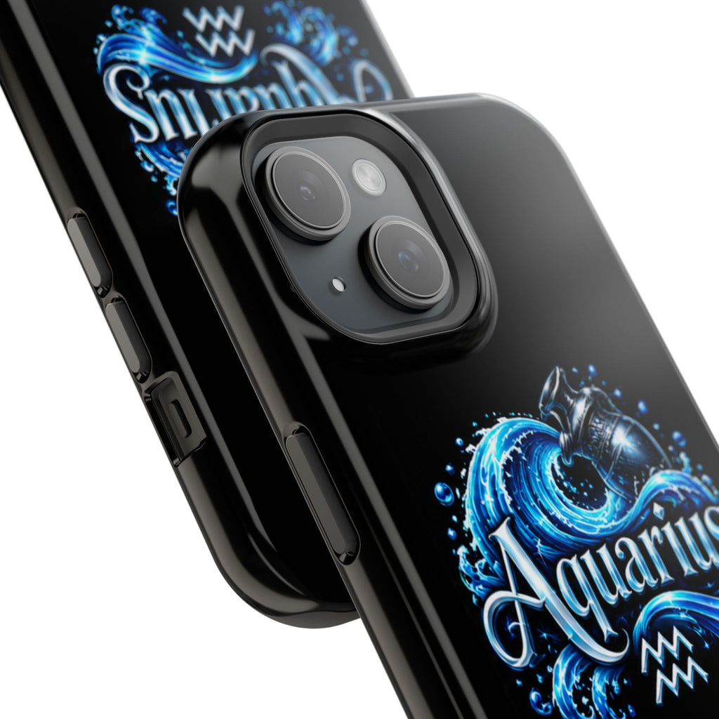 Aquarius Zodiac Magnetic Impact-Resistant Phone Case