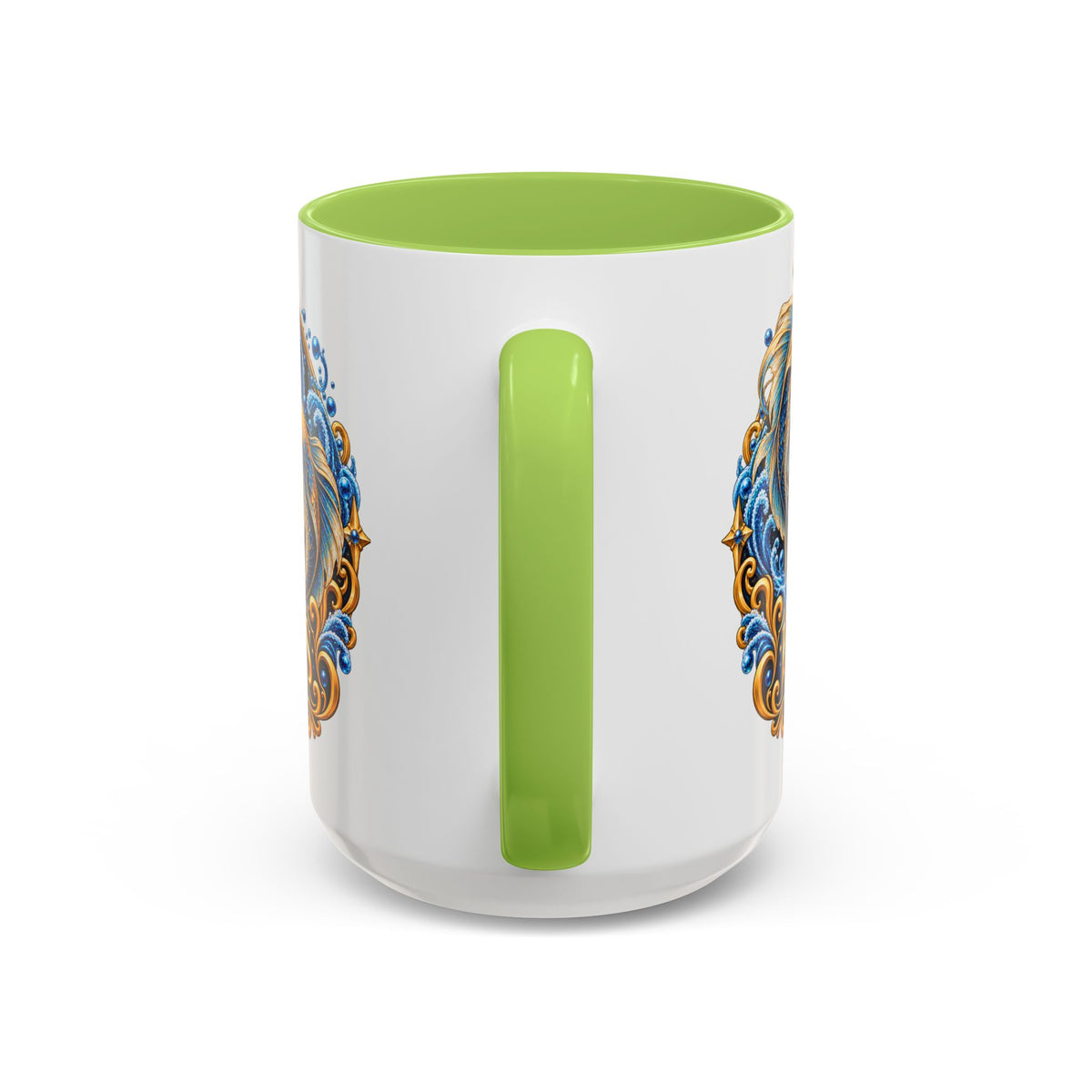 Pisces Zodiac Coffee Mug — Decorative Accent Astrology Mug (11/15oz)
