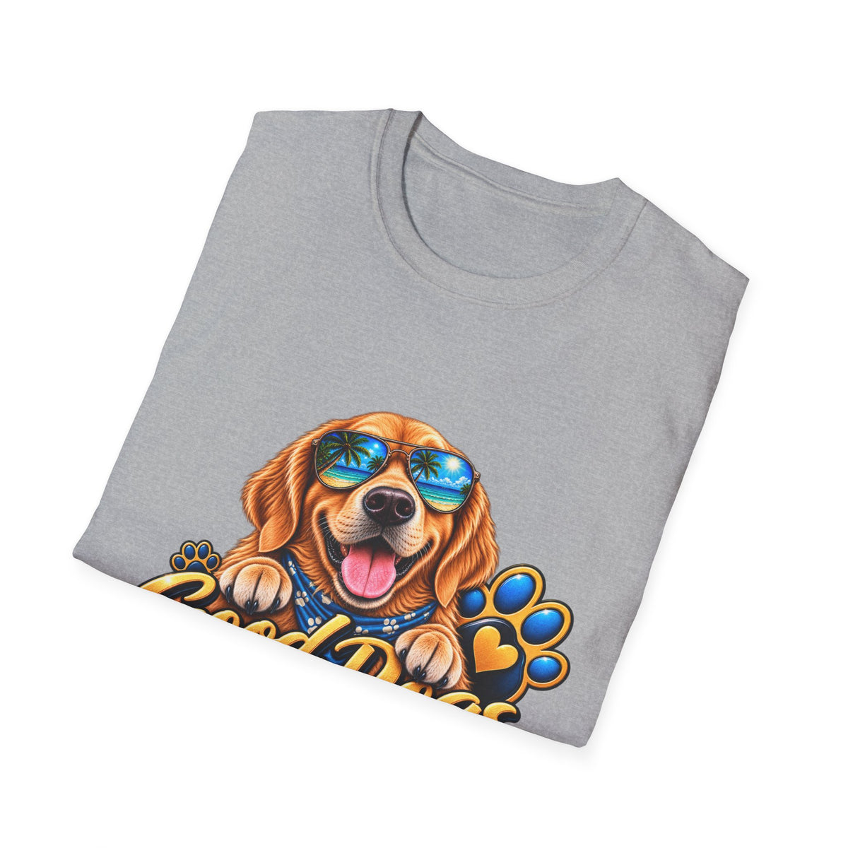 Good Dogs Make Life Better T-Shirt — Cute Golden Retriever Graphic Tee