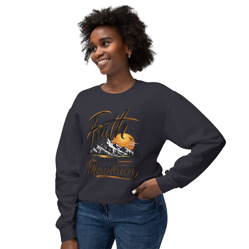 Faith Moves Mountains Crewneck Sweatshirt