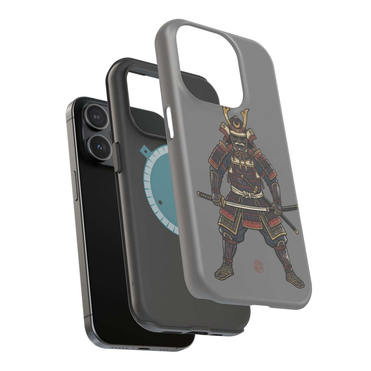 Samurai Warrior Magnetic Impact-Resistant Phone Case