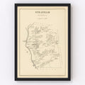 Vintage Map of Stratham, New Hampshire 1892