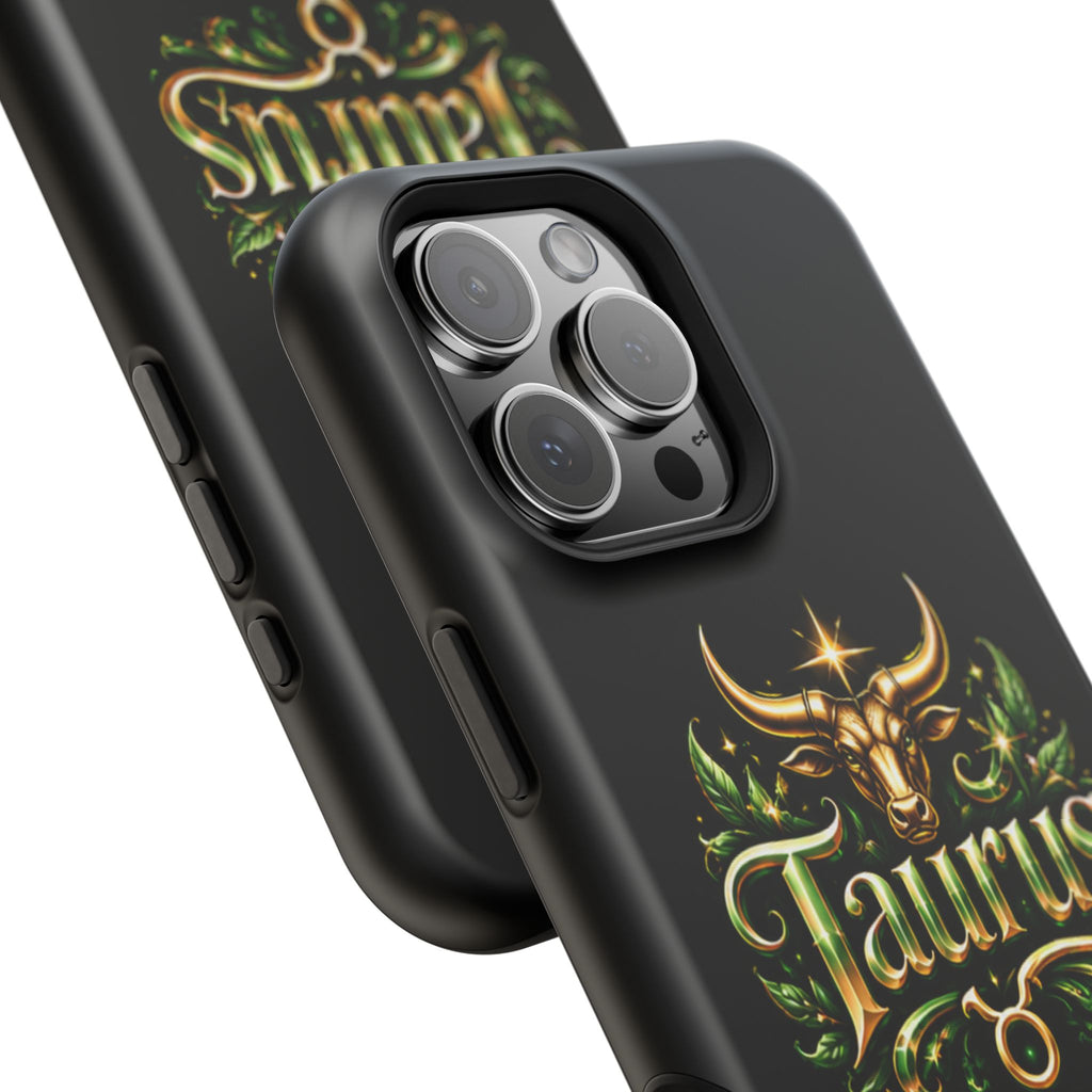 Taurus Zodiac Magnetic Phone Case — Impact‑Resistant Astrological Design