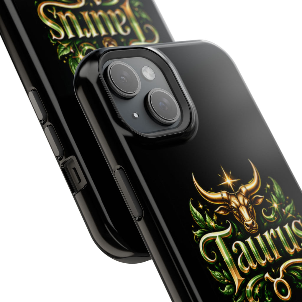 Taurus Zodiac Magnetic Phone Case — Impact‑Resistant Astrological Design