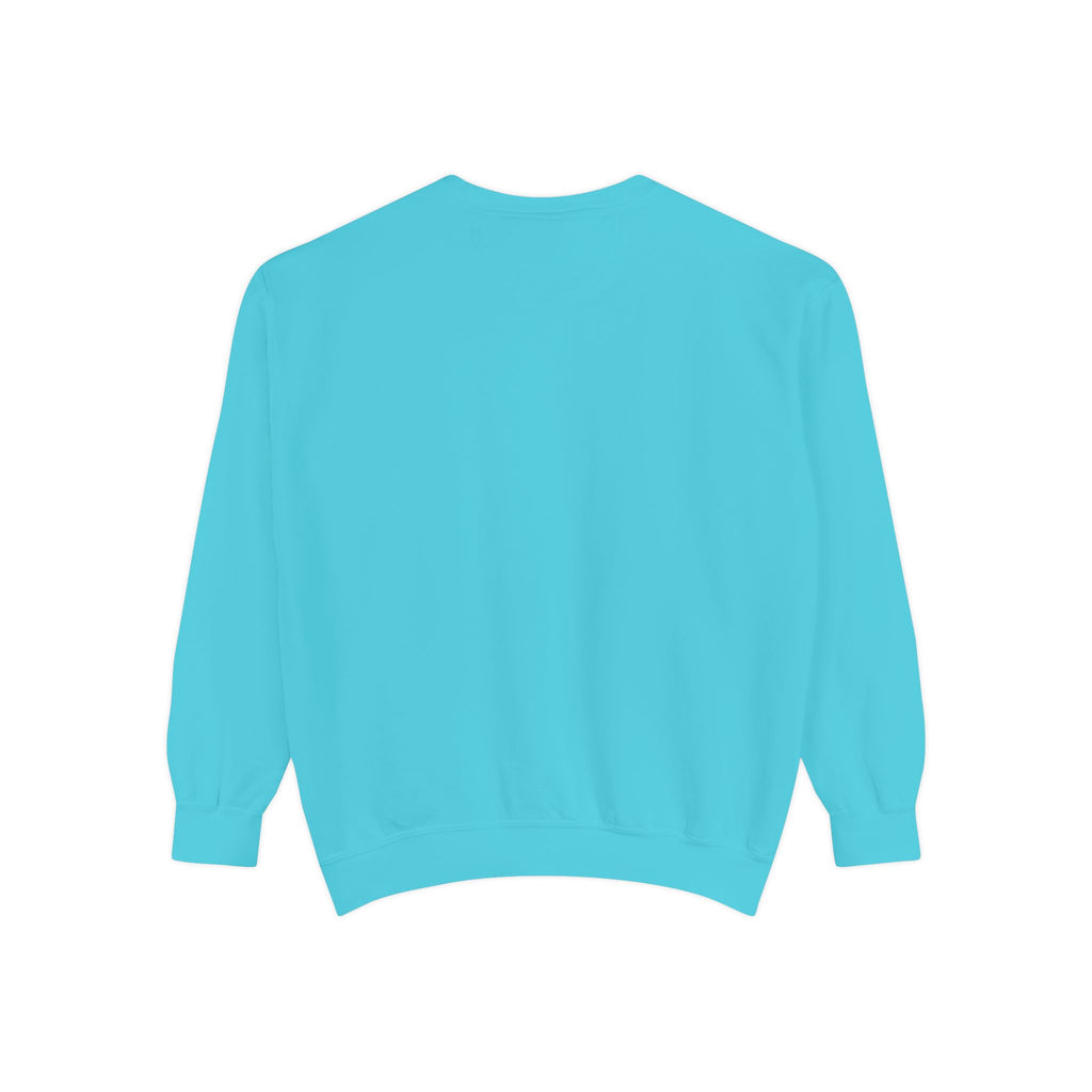 Wolf Fire & Ice Graphic Sweatshirt — Dual Tone Wolf Crewneck
