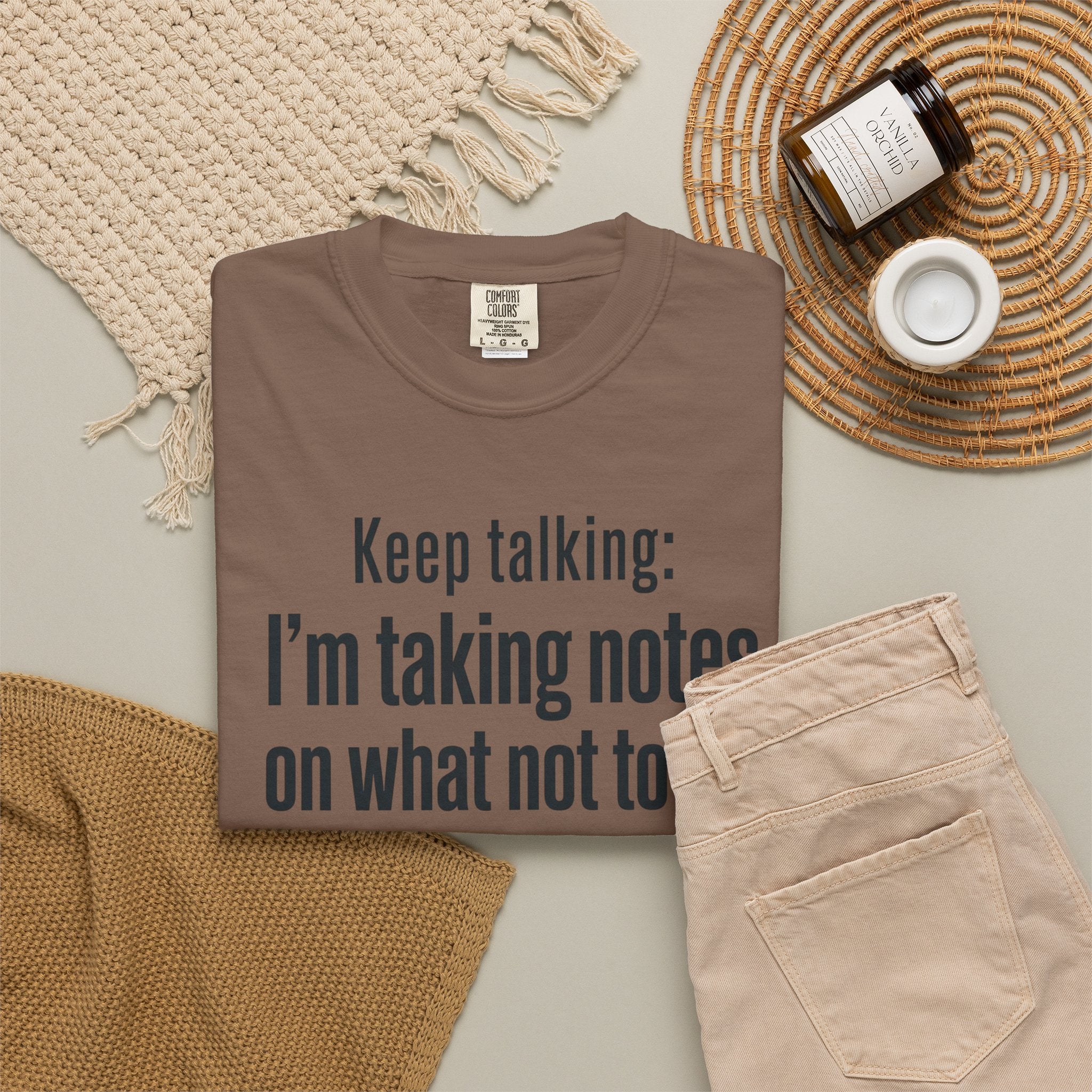 Taking Notes on What Not to Do T-Shirt