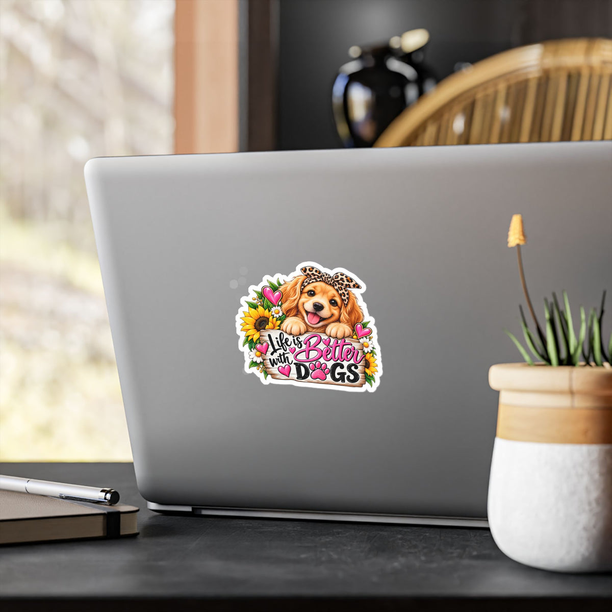 Life Is Better With Dogs Vinyl Decals