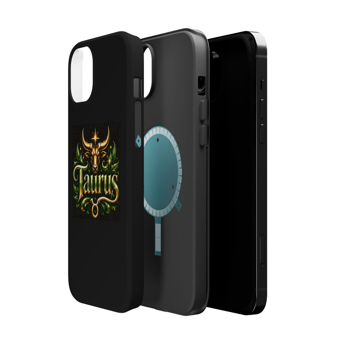 Taurus Zodiac Magnetic Phone Case — Impact‑Resistant Astrological Design