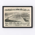 Vintage Map of Lagoon Heights, Massachusetts 1880