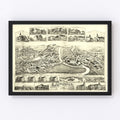 Vintage Map of Lonsdale, Rhode Island 1888