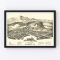 Vintage Map of Altamont, New York 1890