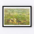 Vintage Map of Depew, New York 1898