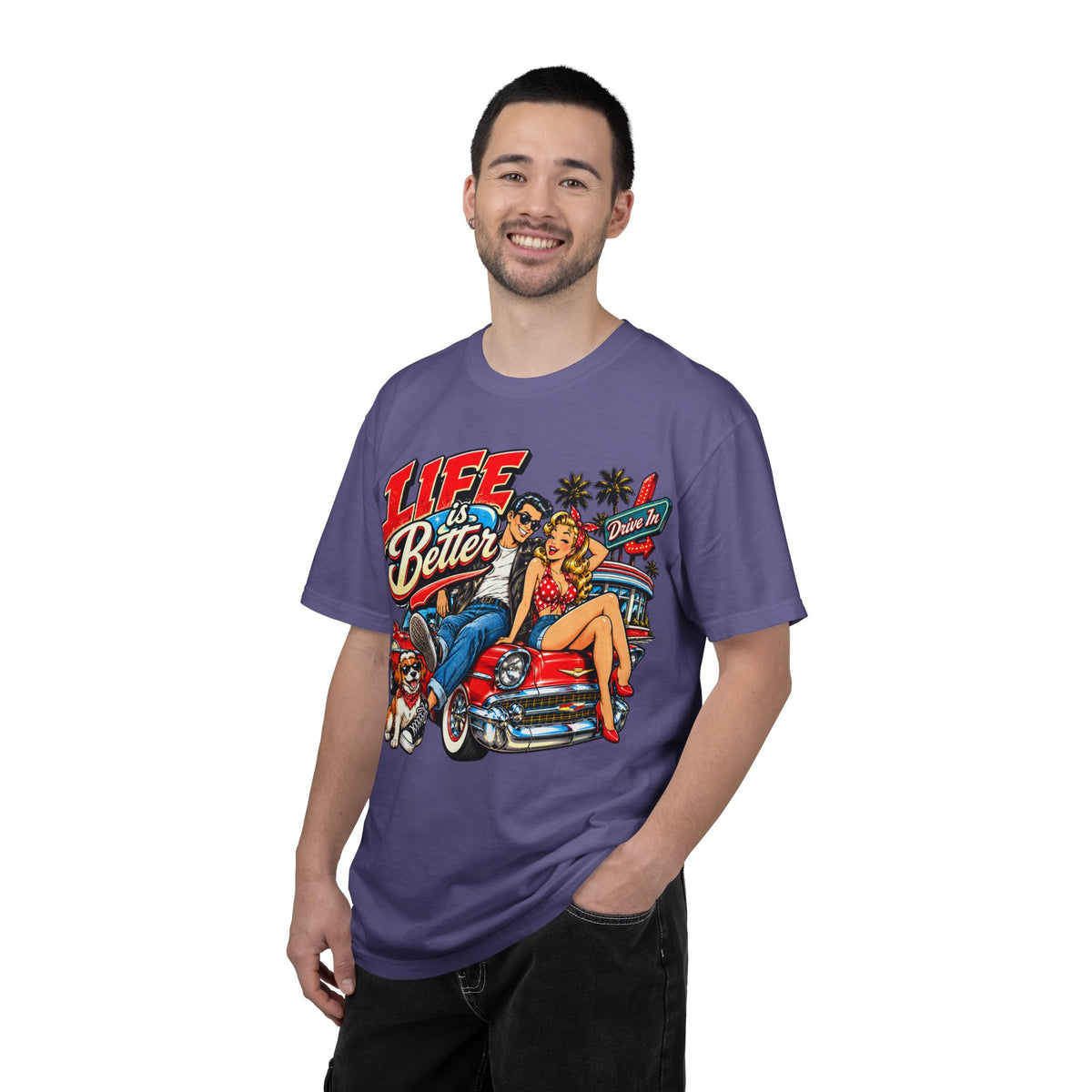 Life Is Better Drive-In Vintage T-Shirt