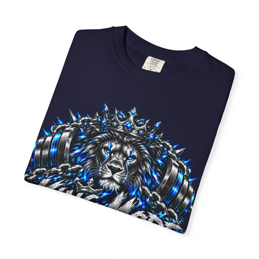 Lion Kingmode Graphic Tee — Gaming Headset Lion Design