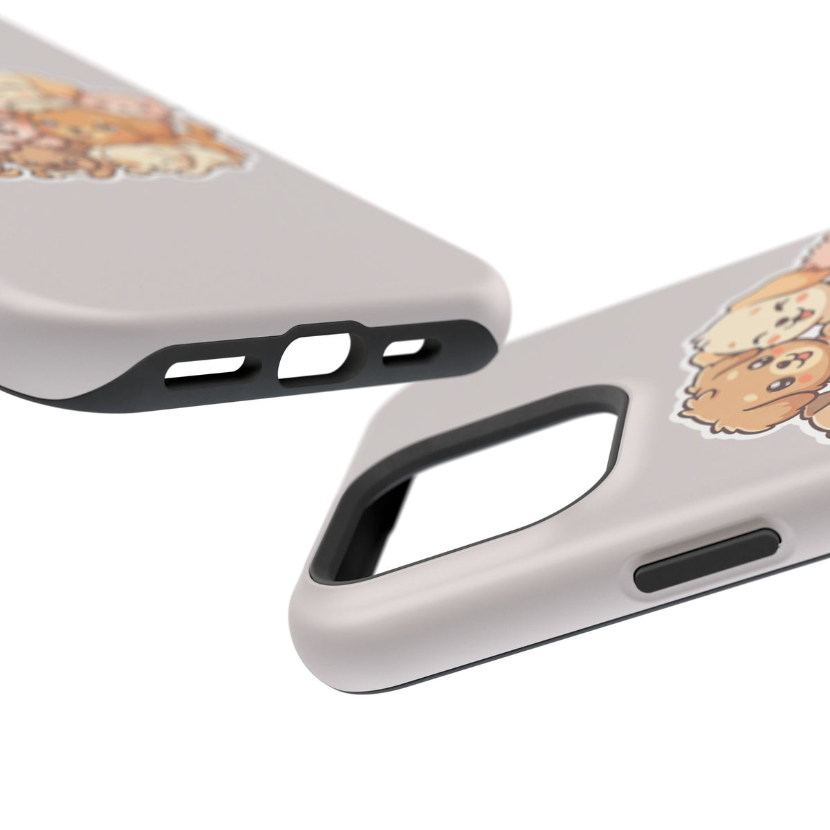 Cute Puppy Pile Magnetic Impact-Resistant Phone Case
