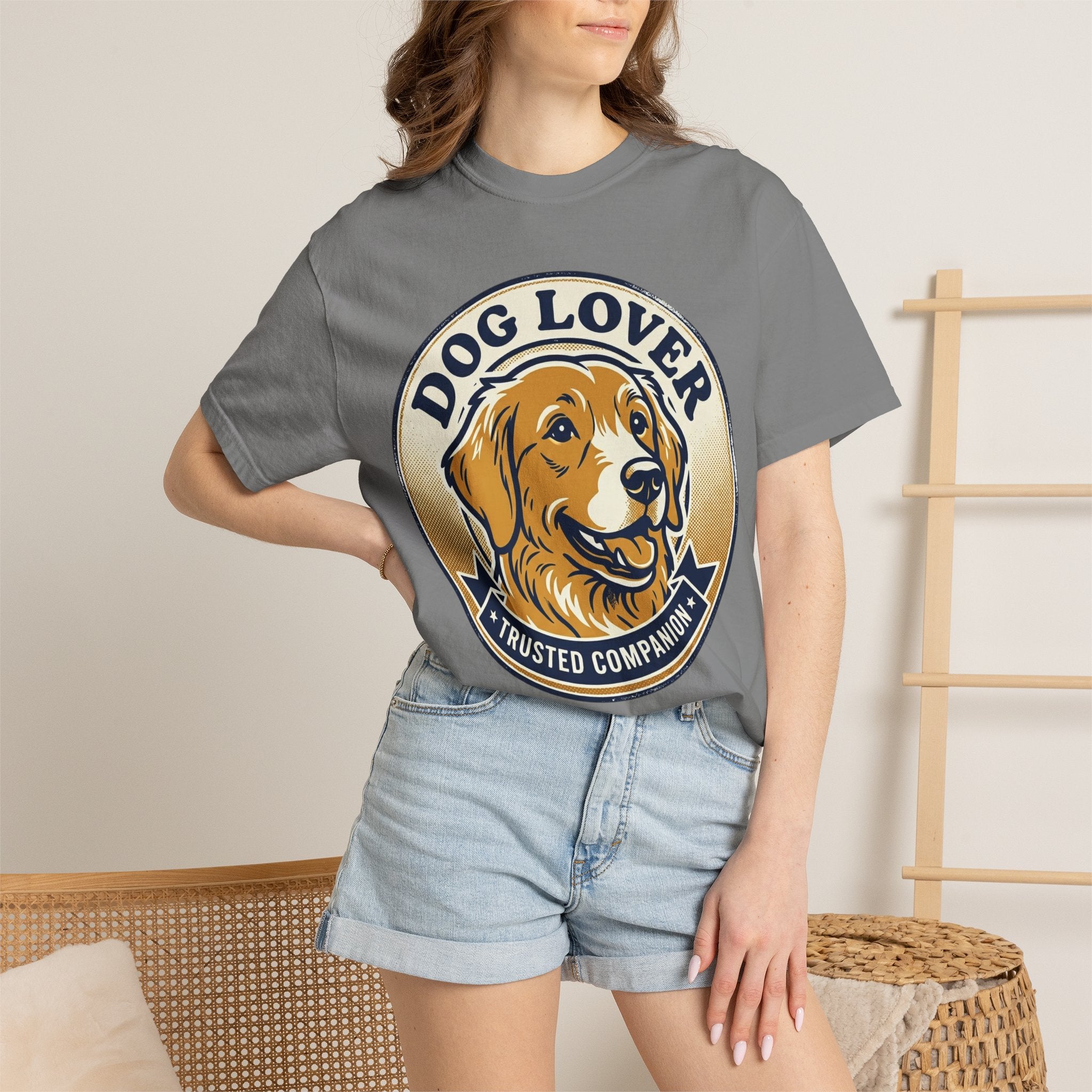 Dog Lover T-Shirt — "Trusted Companion" Graphic Tee