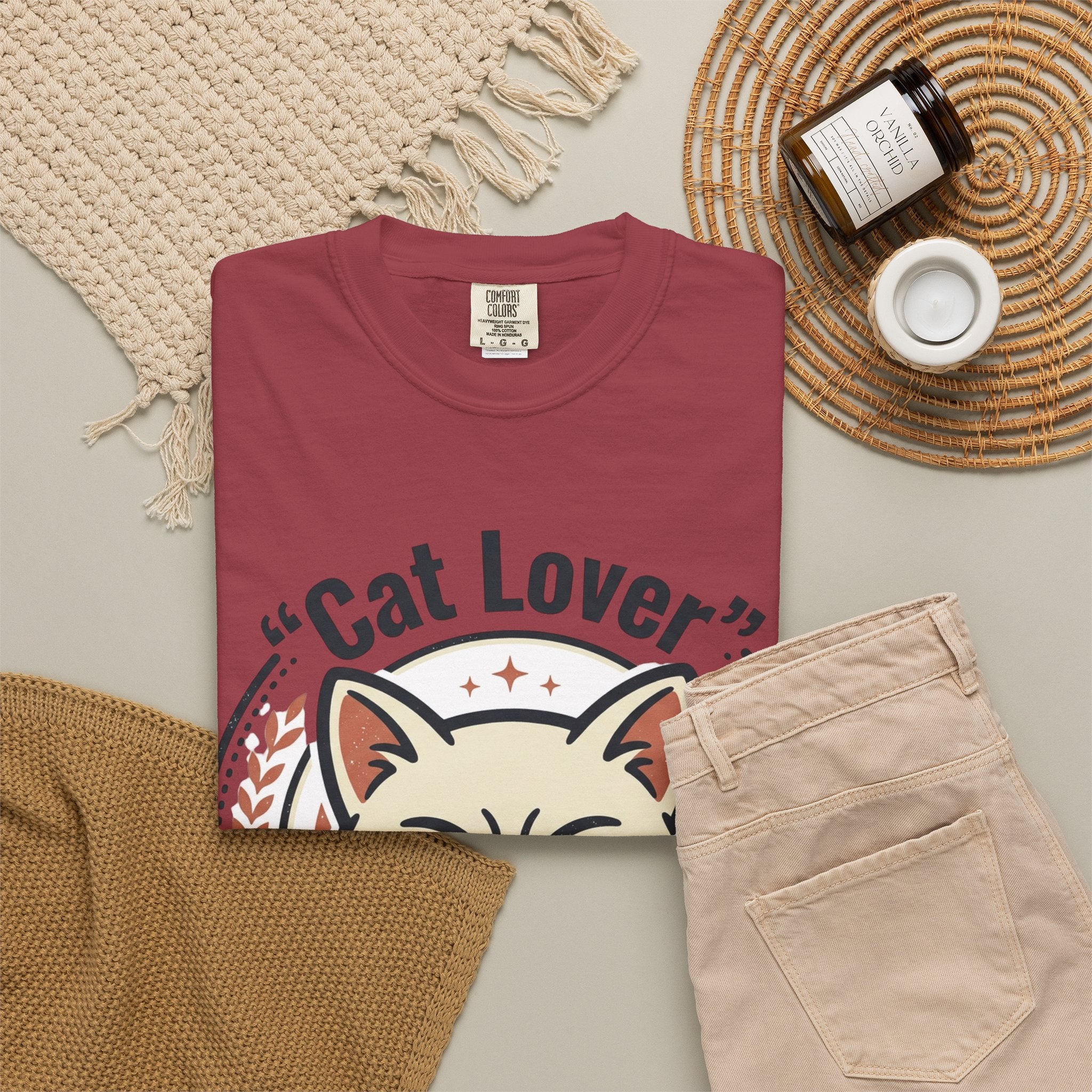 Cat Lover T-Shirt — "Proud & Purry" Retro Cat Graphic Tee