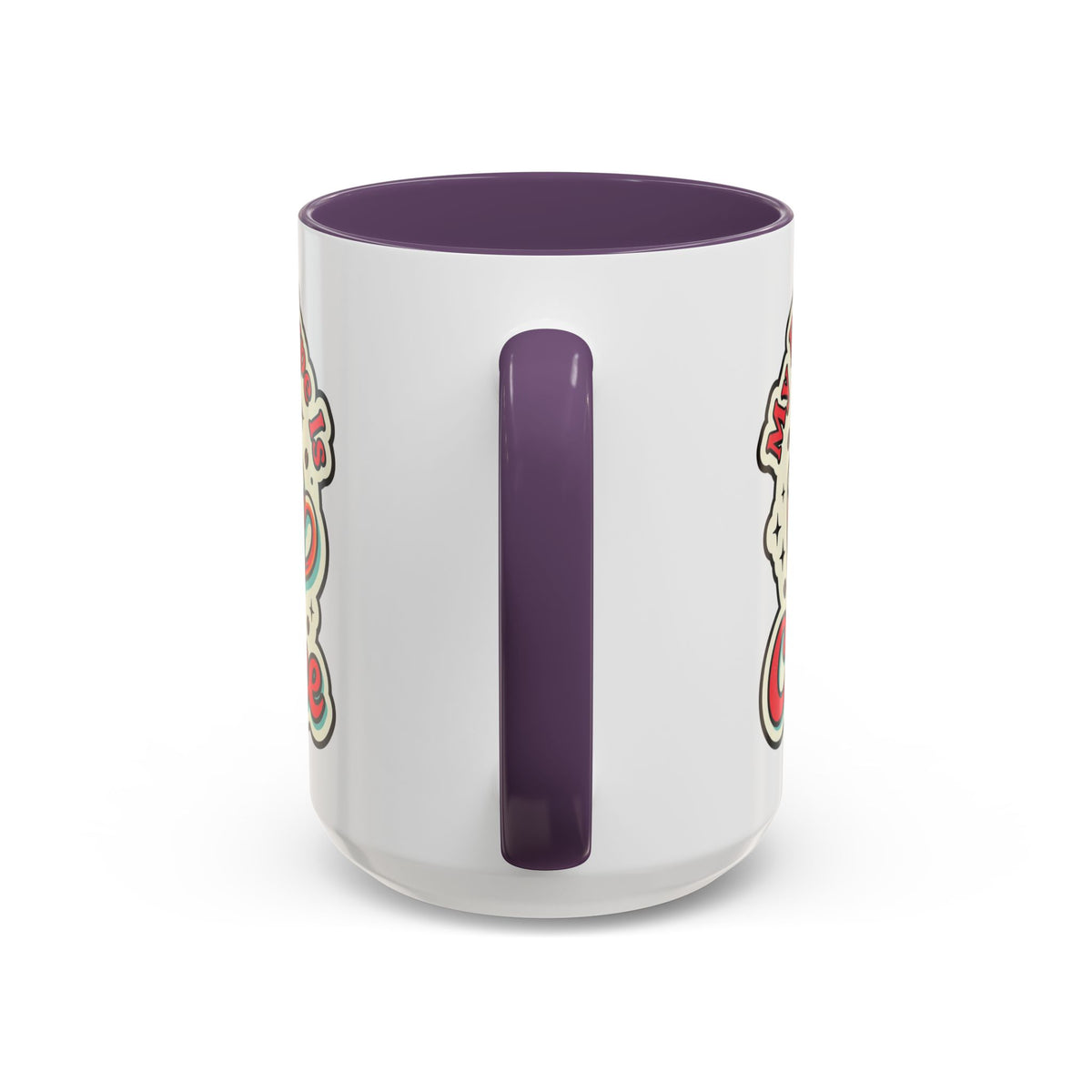Coffee Mug - "My Blood Type Is Coffee" Accent Ceramic Mug (11oz & 15oz)