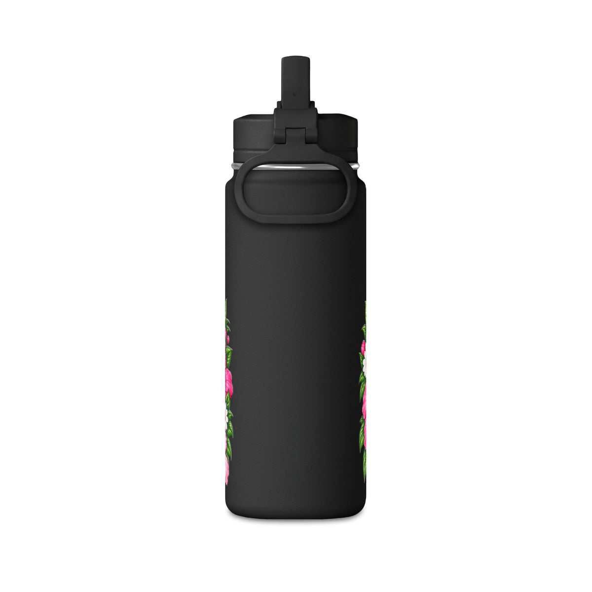 Puppy Floral 20oz Water Bottle